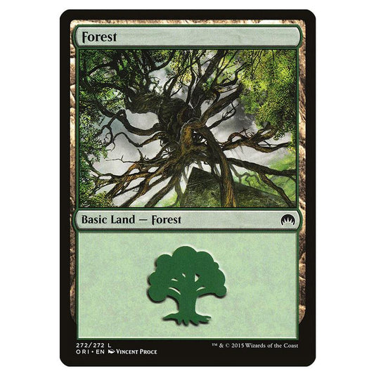 Magic The Gathering - Magic Origins - Forest - 272/272 (Foil)
