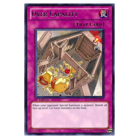 Yu-Gi-Oh! - Order of Chaos - Over Capacity (Rare) ORCS-EN077