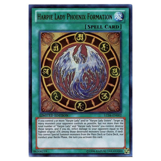 Yu-Gi-Oh! - Legendary Collection 4 - Joey's World - Harpie Lady Phoenix Formation (Ultra Rare) LC04-EN002