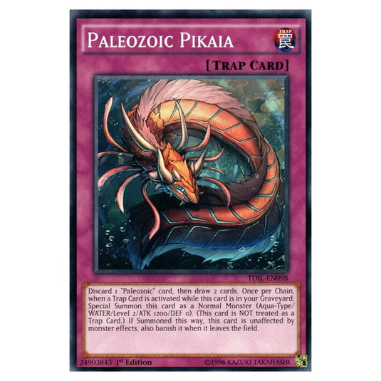 Yu-Gi-Oh! - The Dark Illusion - Paleozoic Pikaia (Common) TDIL-EN098