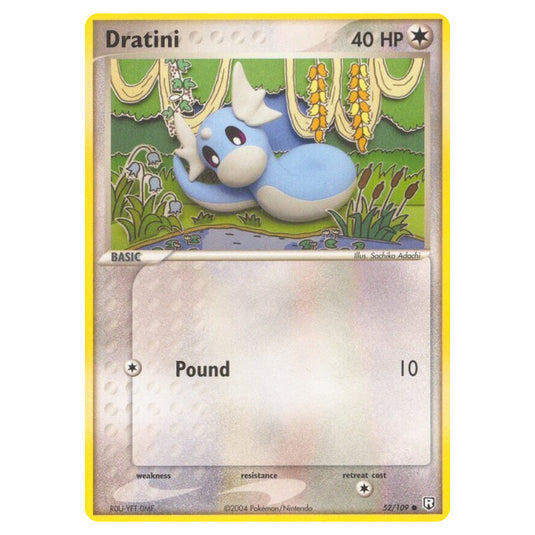 Pokemon - EX Team Rocket Returns - Dratini - 052/109