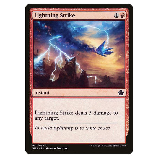 Magic The Gathering - Game Night 2019 - Lightning Strike - 42