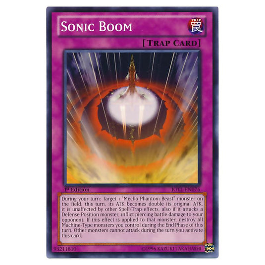 Yu-Gi-Oh! - Judgment of the Light - Sonic Boom (Common) JOTL-EN076