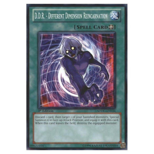 Yu-Gi-Oh! - Dragons Collide Structure Deck - D.D.R. - Different Dimension Reincarnation (Common) SDDC-EN034