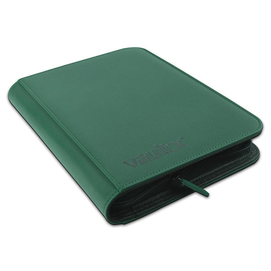 Vault X - 4-Pocket Exo-TecÂ® - Zip Binder - Green