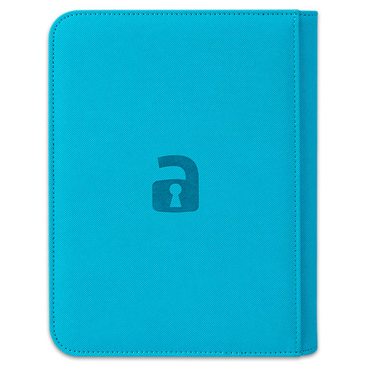 Vault X - 4-Pocket Exo-TecÂ® - Zip Binder - Teal