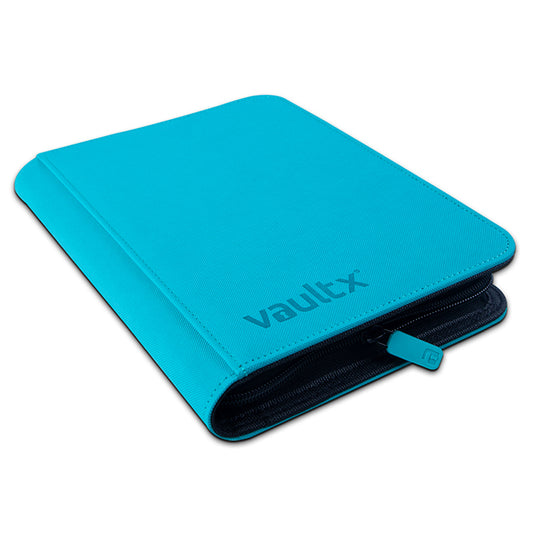 Vault X - 4-Pocket Exo-TecÂ® - Zip Binder - Teal