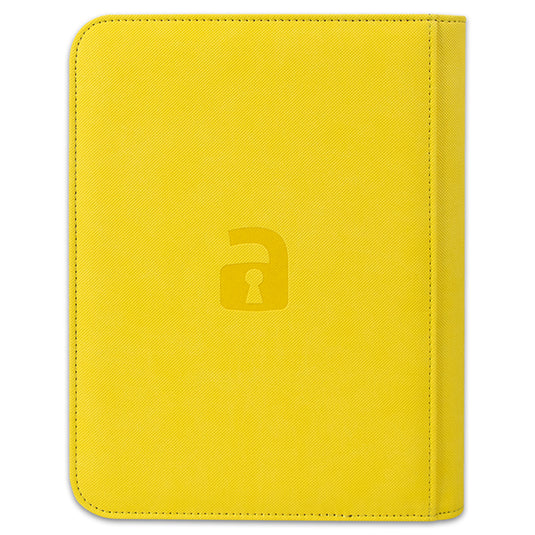 Vault X - 4-Pocket Exo-TecÂ® - Zip Binder - Yellow