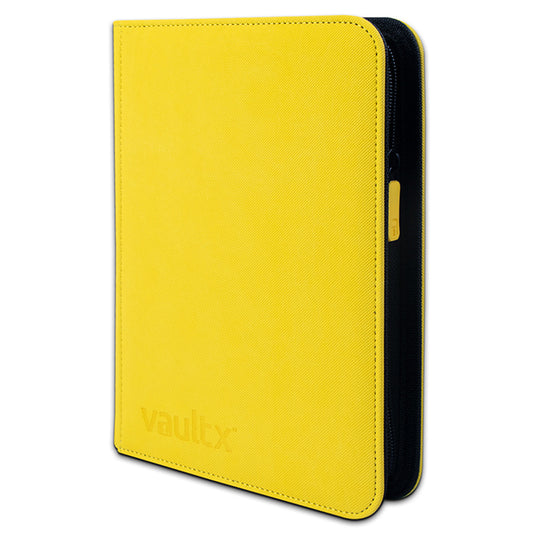 Vault X - 4-Pocket Exo-TecÂ® - Zip Binder - Yellow