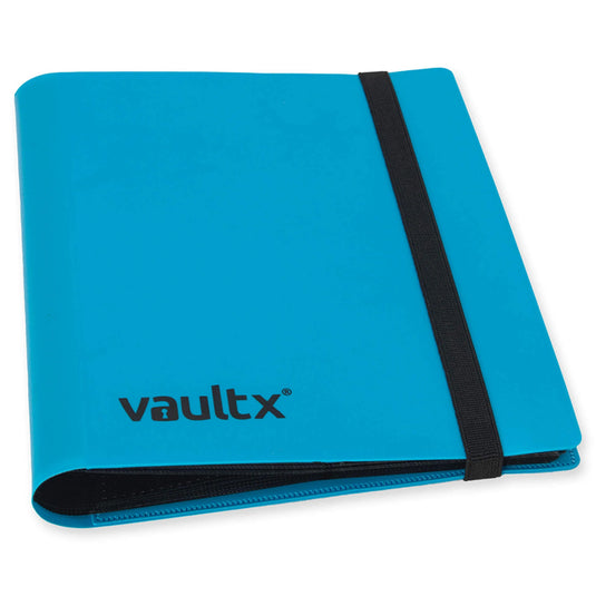 Vault X - 4-Pocket - Strap Binder - Blue