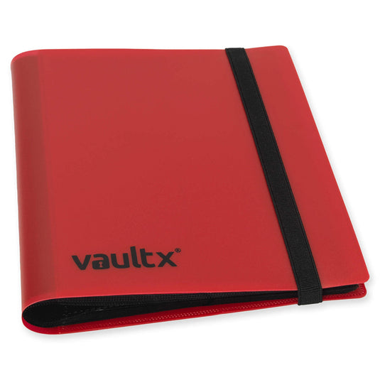 Vault X - 4-Pocket - Strap Binder - Red