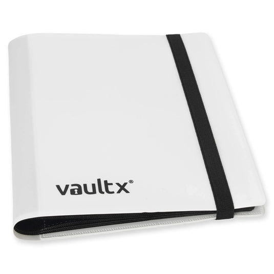 Vault X - 4-Pocket - Strap Binder - White