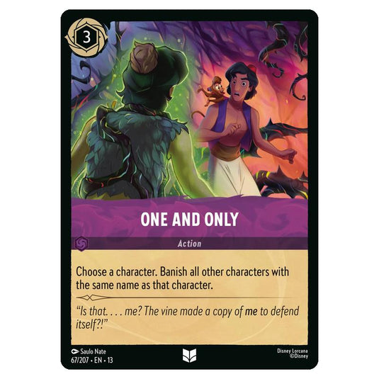 Lorcana - Attack of the Vine - One and Only (Uncommon) - 67/207