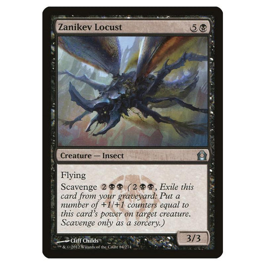 Magic The Gathering - Return To Ravnica - Zanikev Locust - 84/274 (Foil)