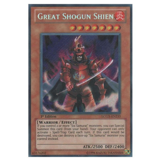 Yu-Gi-Oh! - Legendary Collection 2 - The Duel Academy Years Mega Pack - Great Shogun Shien (Secret Rare) LCGX-EN233