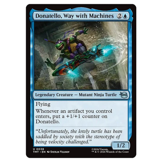 Magic The Gathering - Teenage Mutant Ninja Turtles - Donatello, Way with Machines - 0038