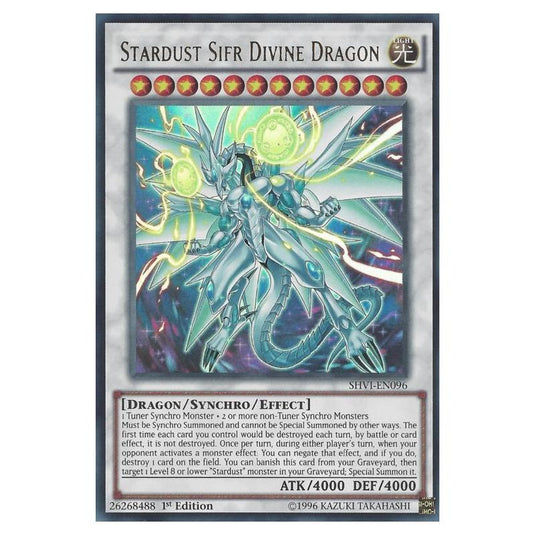 Yu-Gi-Oh! - Shining Victories - Stardust Sifr Divine Dragon (Ultra Rare) SHVI-EN096