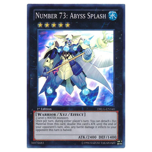 Yu-Gi-Oh! - Dragons of Legend - Number 73: Abyss Splash (Super Rare) DRLG-EN040