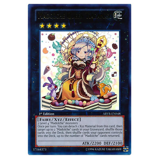 Yu-Gi-Oh! - Abyss Rising - Madolche Queen Tiaramisu (Ultra Rare) ABYR-EN048