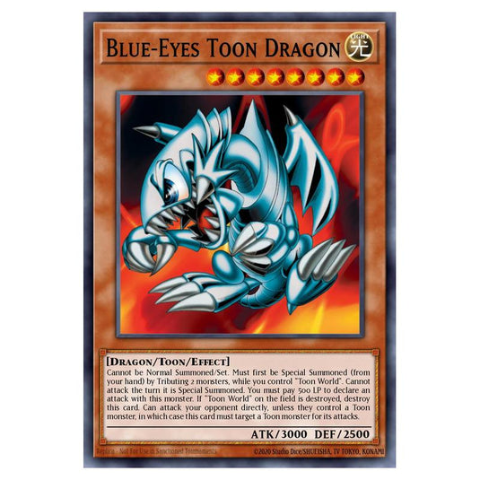 Yu-Gi-Oh! - Starter Deck - Pegasus - Blue-Eyes Toon Dragon (Common) SDP-020