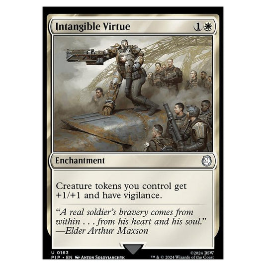 Magic The Gathering - Universes Beyond - Fallout - Intangible Virtue - 0163