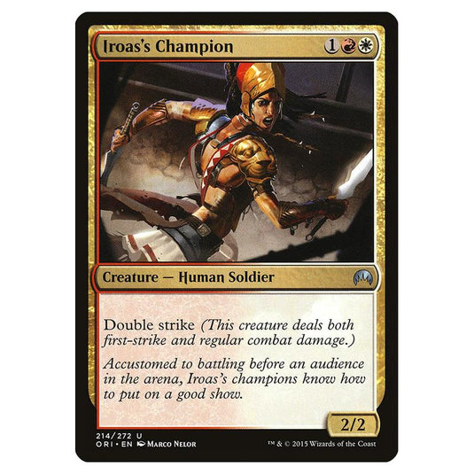 Magic The Gathering - Magic Origins - Iroas\\'s Champion - 214/272 (Foil)