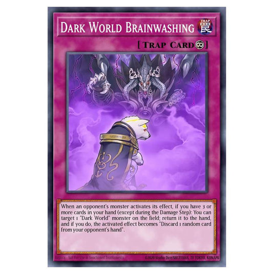 Yu-Gi-Oh! - Structure Deck - Dark World - Dark World Brainwashing (Common) SR13-EN035