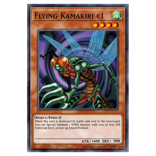 Yu-Gi-Oh! - Dragunity Legion Structure Deck - Flying Kamakiri #1 (Common) SDDL-EN015