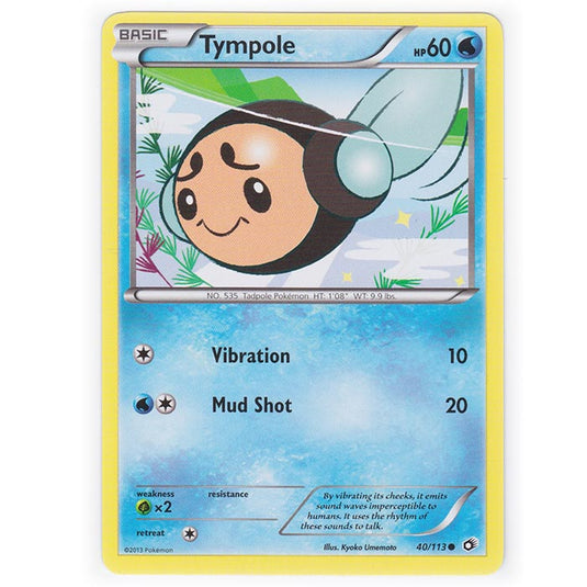 Pokemon - Black & White - Legendary Treasures - Tympole - 40/113