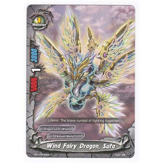 Future Card Buddyfight - Immortal Entities - Wind Fairy Dragon, Sufa - 40/48