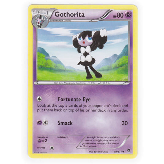 Pokemon - XY Furious Fists - Gothorita - 40/111