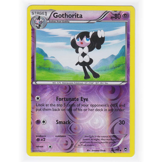 Pokemon - XY Furious Fists - (Reverse Holo) - Gothorita - 40/111