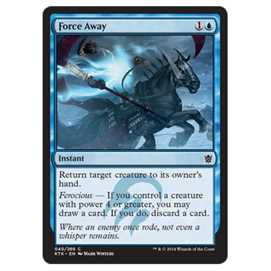 Magic the Gathering - Khans Of Tarkir - Force Away - 40/269