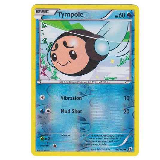 Pokemon - Black & White - Legendary Treasures - (Reverse Holo) Tympole - 40/113