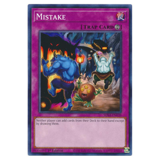 Yu-Gi-Oh! - Structure Deck - Sacred Beasts - Mistake (Common) SDSA-EN039