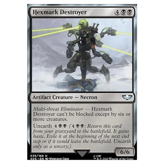 Magic The Gathering - Universes Beyond - Warhammer 40k - Hexmark Destroyer - 036/168