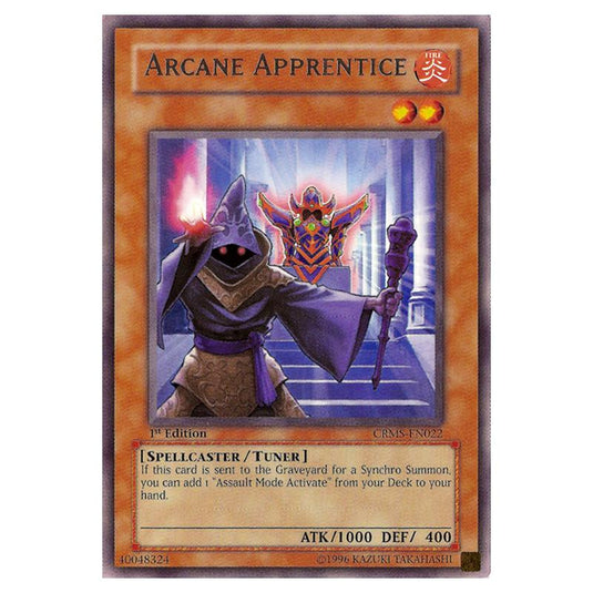 Yu-Gi-Oh! - Crimson Crisis - Arcane Apprentice (Rare) CRMS-EN022