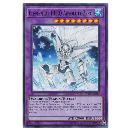Yu-Gi-Oh! - OTS Tournament Pack 5 - Elemental HERO Absolute Zero (Common) OP05-EN023