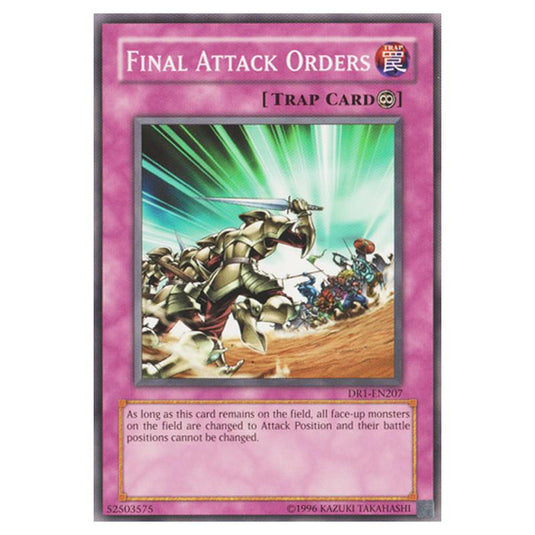 Yu-Gi-Oh! - Dark Revelation Volume 1 - Final Attack Orders (Common) DR1-EN207