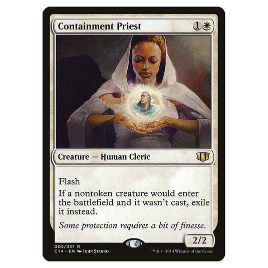Magic The Gathering - Commander 2014 - Containment Priest - 5
