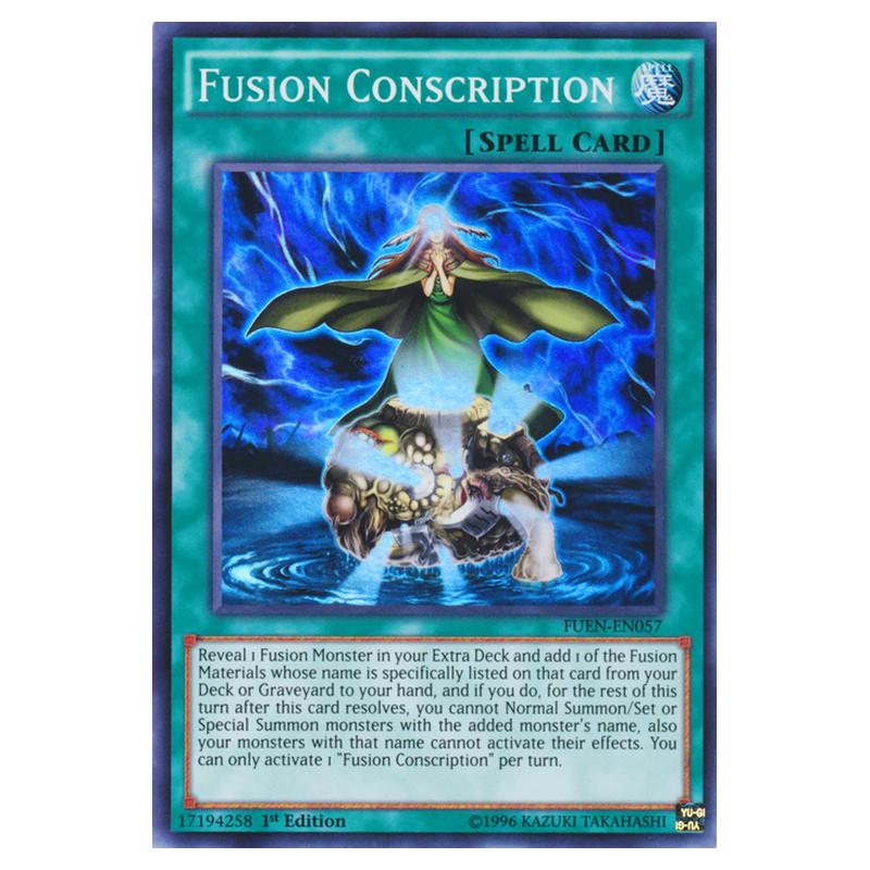 Yu-Gi-Oh! - Fusion Enforcers - Fusion Conscription (Super Rare) FUEN-E