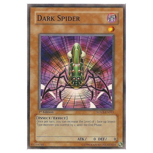 Yu-Gi-Oh! - Stardust Overdrive - Dark Spider (Common) SOVR-EN015