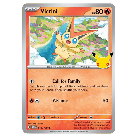 Pokemon - 30th Celebration - Victini - 013/128
