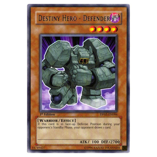 Yu-Gi-Oh! - Duelist Pack - Aster Phoenix - Destiny HERO - Defender (Rare) DP05-EN006