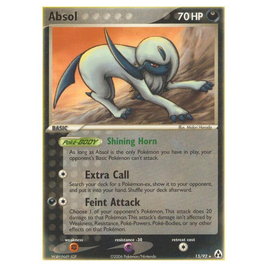 Pokemon - EX Legend Maker - Absol - 015