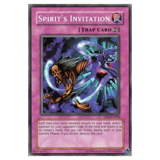 Yu-Gi-Oh! - Dark Beginning 2 - Spirit\'s Invitation (Common) DB2-EN204