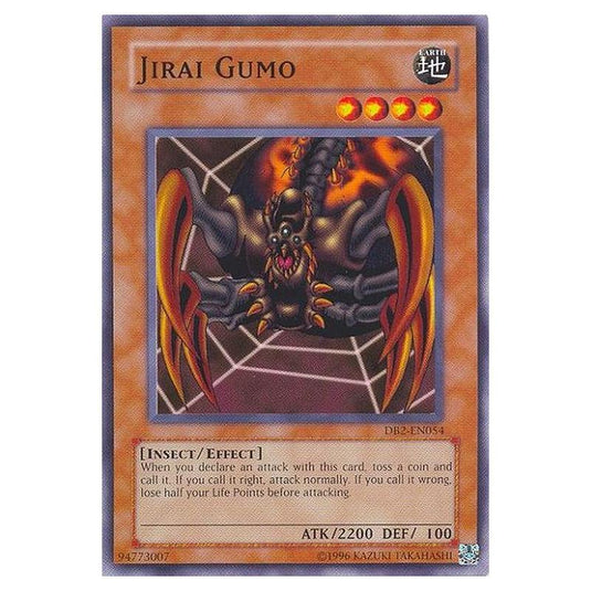 Yu-Gi-Oh! - Dark Beginning 2 - Jirai Gumo (Common) DB2-EN054