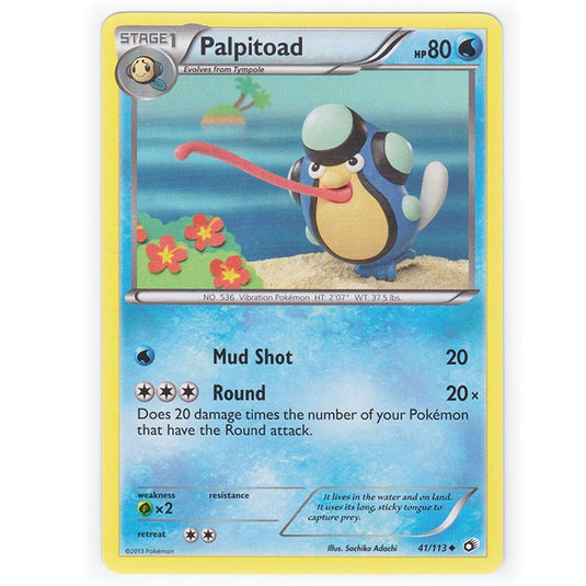 Pokemon - Black & White - Legendary Treasures - Palpitoad - 41/113