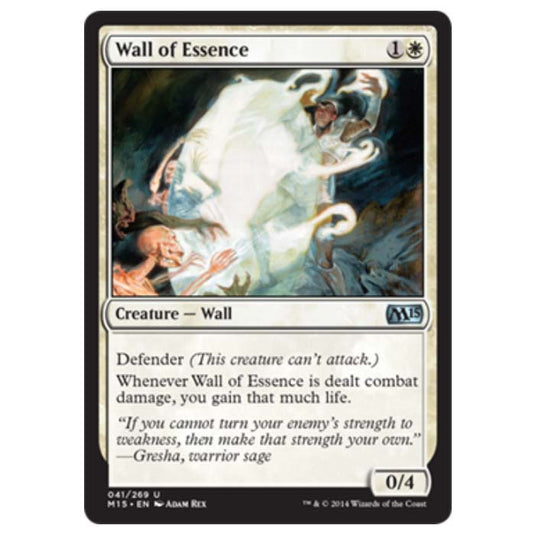 Magic the Gathering - M15 Core Set - Wall of Essence - 41/269