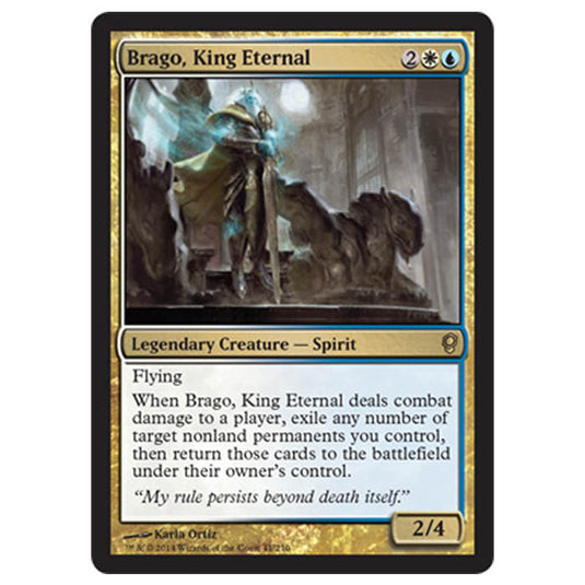 Magic the Gathering - Conspiracy - Brago, King Eternal - 41/210